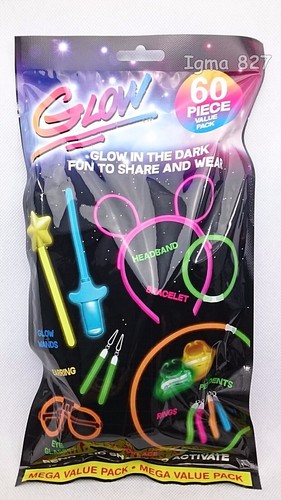 Glow sticks rings eye - glow,