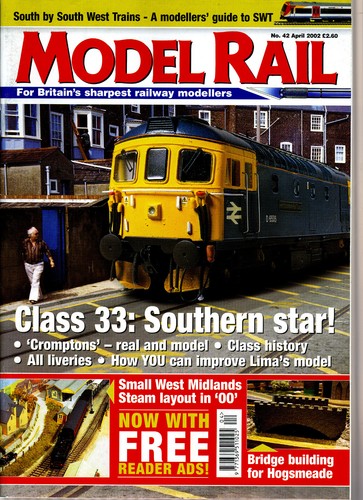 Model rail apr 2002 - model,