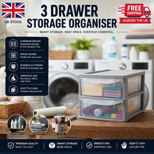 Plastic storage drawers - plastic, unit