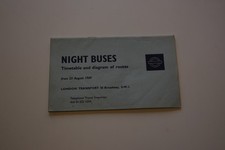 London Transport Timetable -