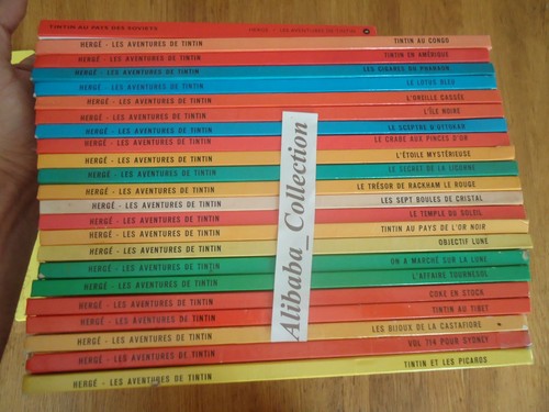 Hergé tintin complete set - tintin, bd