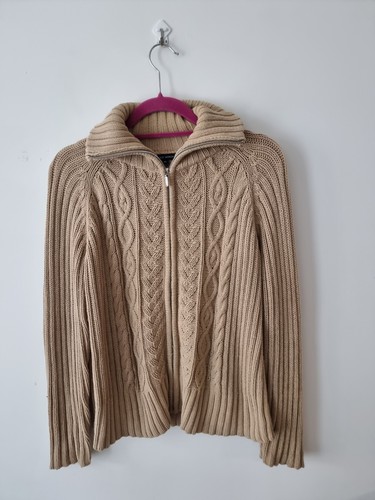 Debbie morgan tan cable knit - morgan,