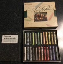 24 x Daler Rowney Soft Pastels. These are New  & Very Vintage