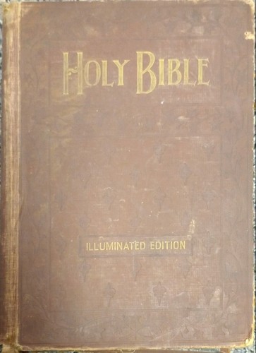1897 brown family bible - family,
