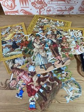 Vintage Mamelok Paper Die Cuts Victorian Themed