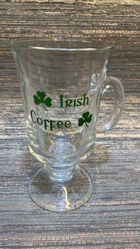 Irish coffee glass mug clear - irish,
