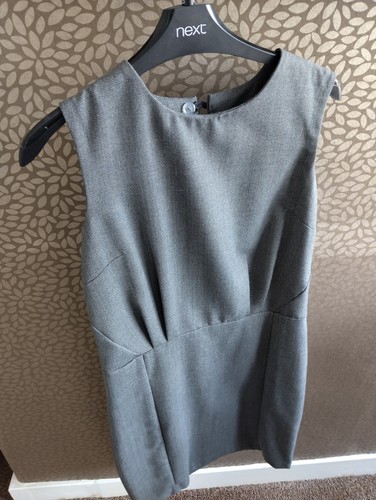 Smart ladies grey pinafore - ladies,
