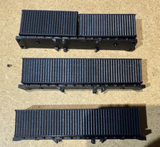 N gauge intermodal 40ft bogie wagon ISO container unfinished project x 3