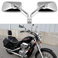 Chrome motorcycle mirrors - motorcycle, for