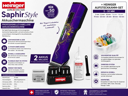 Heiniger saphir style - saphir, 2