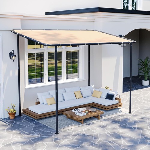 Lean gazebo outdoor pergola - gazebo,