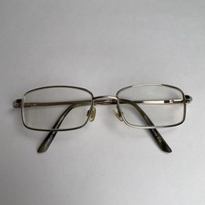 Specsavers Anthony Eyeglasses Glasses Frames Gold Square Full Rim 54-18-140