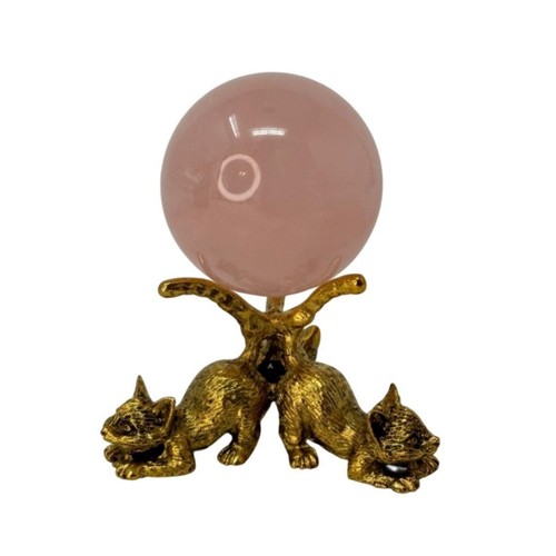 Vintage inspired brass cat - brass,