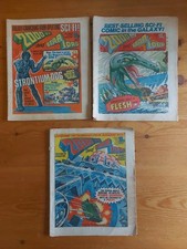 3 x 2000AD Judge Dredd Comics  Prog # 87, 90 & 99  - 1978 & 1979