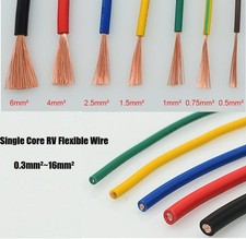 Single Core RV Flexible Wire