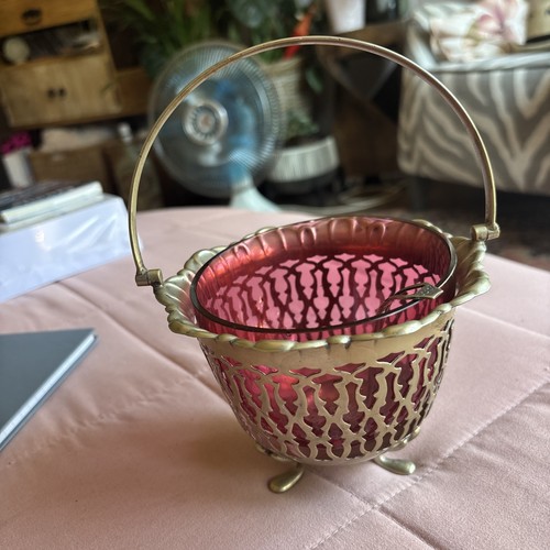 Antique edwardian cranberry - antique,