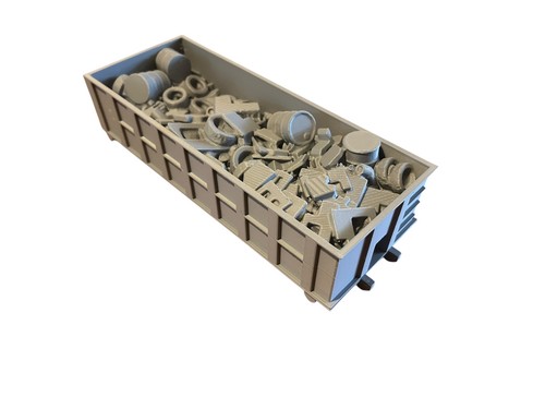 Roll off container auto - roll,