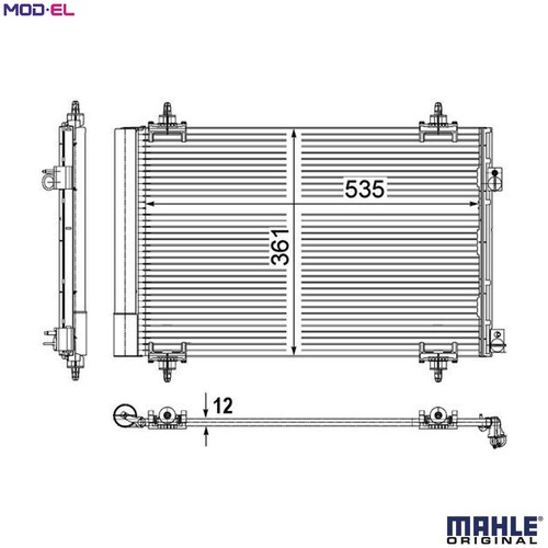Condenser air conditioning - condenser, ac