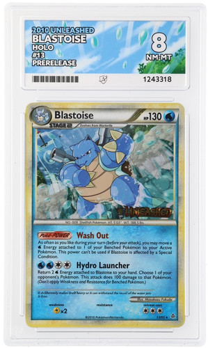 Blastoise unleashed ace - blastoise,