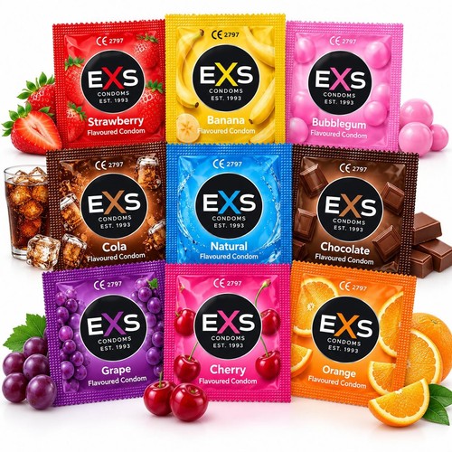 Exs mixed flavoured condoms - condoms,
