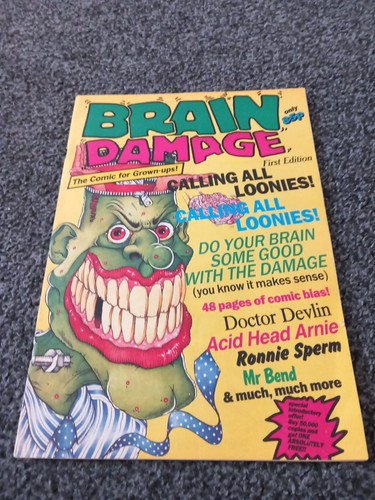 Brain damage the comic for - brain,