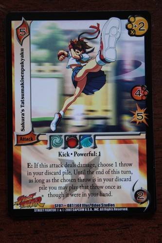 Ufs street fighter - ufs, attack-