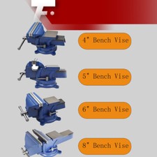 4" /5" /6" /8" Bench Vise W/