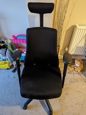 Axia High Back Orthopaedic Adjustable Office Chair With Headrest 