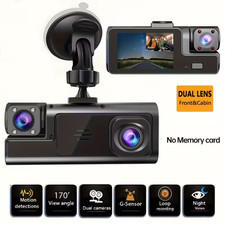 Dual Camera Car Dash Cam –