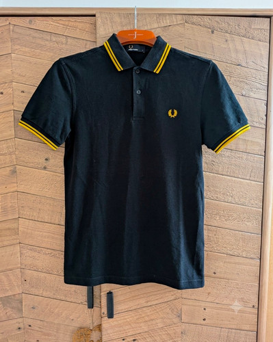 Fred perry men navy yellow - perry, men's