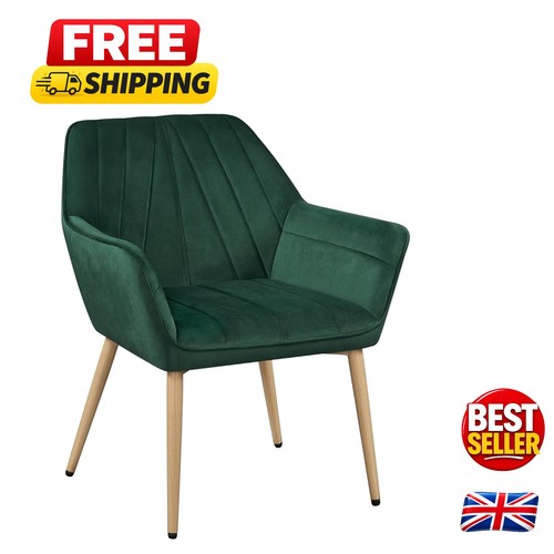 Stylish velvet tub chair for - tub,