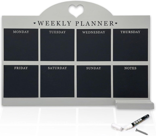 Empire weekly planner and menu - weekly,