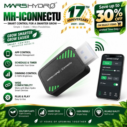 Mars hydro iconnect smart - iconnect, usb