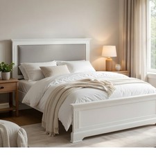 New Solid White Oak DoubleBed