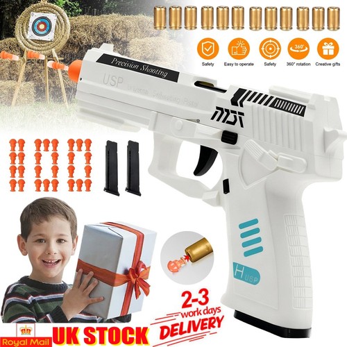 Shell ejecting toy - gun, pull