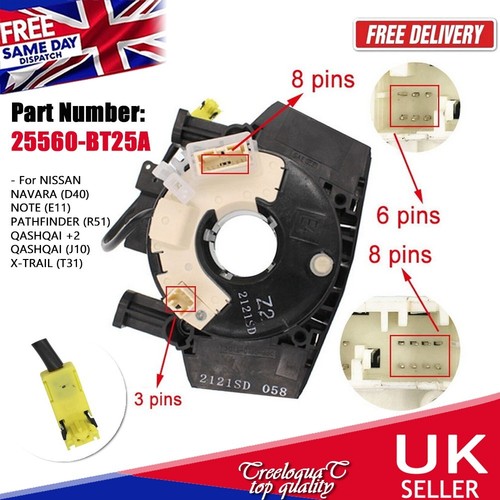 Airbag clock spring - spring, squib
