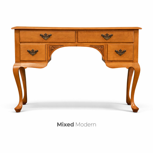 Solid maple low boy - low, dresser
