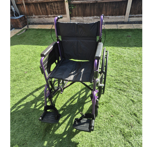 Purple black foldable manual - purple/black,
