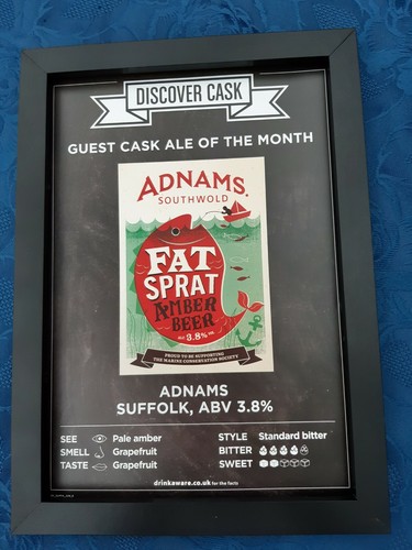Adnams fat sprat real ale - adnams,