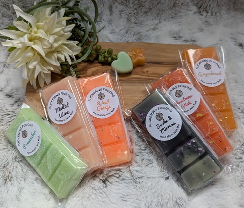 Hand poured highly scented soy - poured,