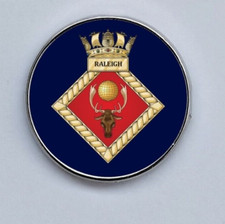 HMS Raleigh Royal Navy RN Military Lapel Pin Badge 25mm