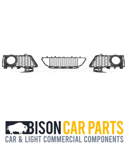 Package front bumper grilles - package,