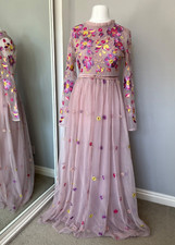 Frock & Frill Embroidered Maxi