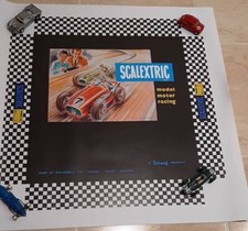 SCALEXTRIC TINPLATE SET 2 & SET 3 LID PAPER (READ ITEM DESCRIPTION)