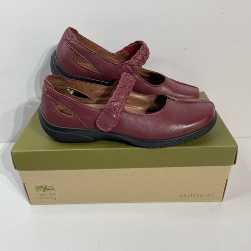 Hotter shake burgundy leather - hotter,
