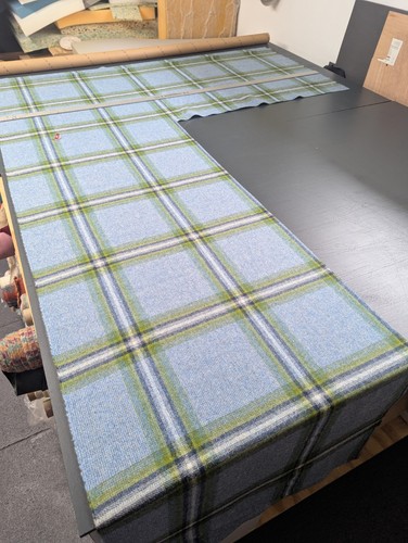 New orleans blue green check - blue, /