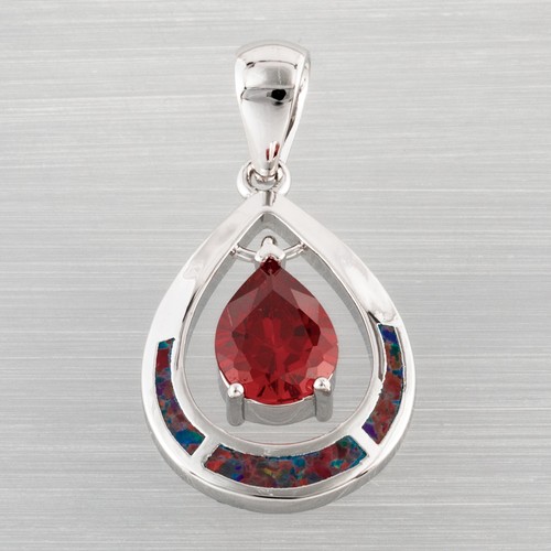 7x9 simulated garnet - simulated,