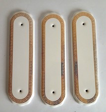 Set of 3 Ceramic Door Finger