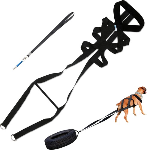 Dog weight pulling harness - pulling,