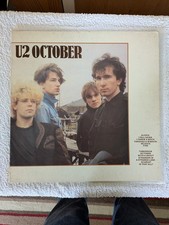 U2 October 1981 Vinyl LP Record, Island Records ILPS9680